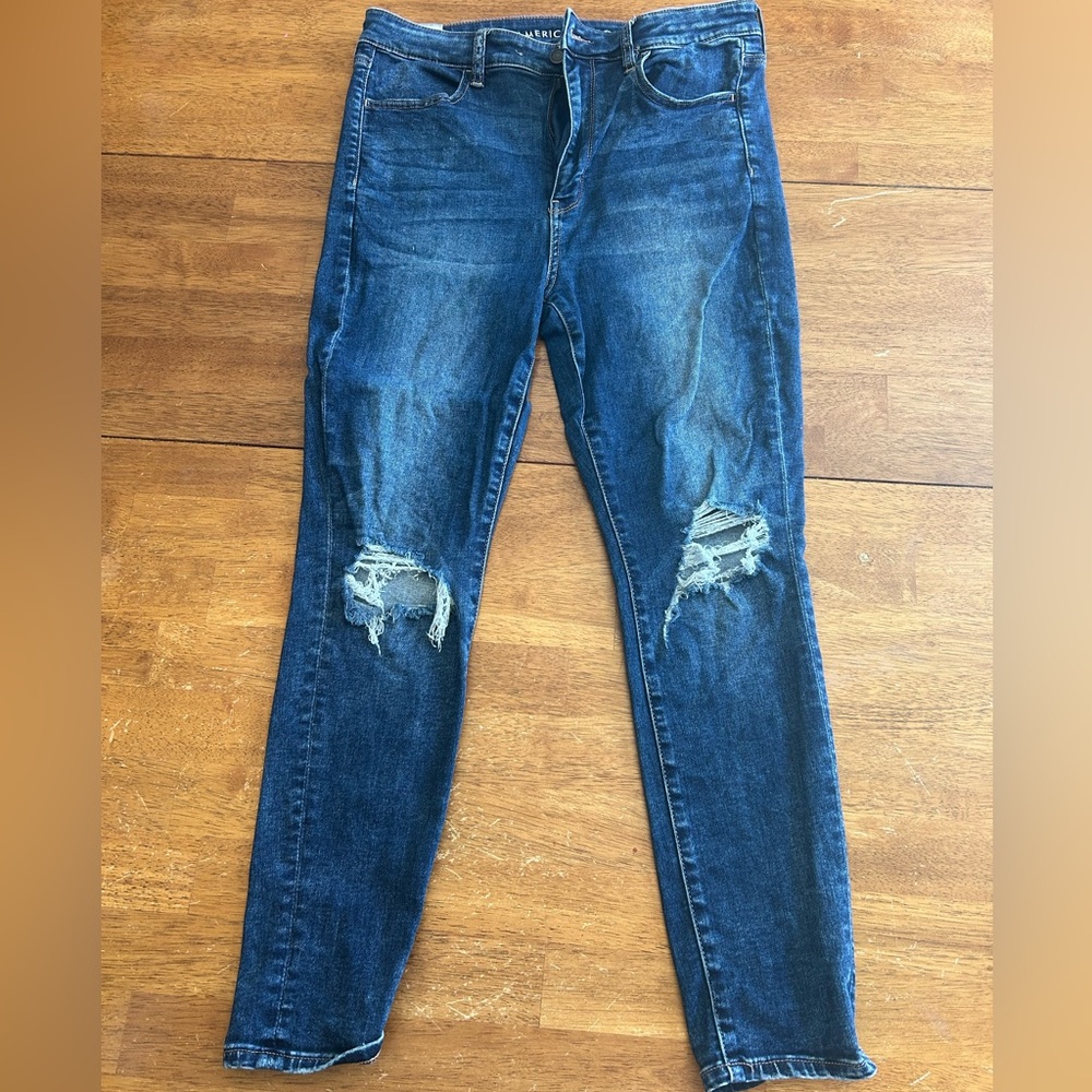 American Eagle next level stretch skinny jeans